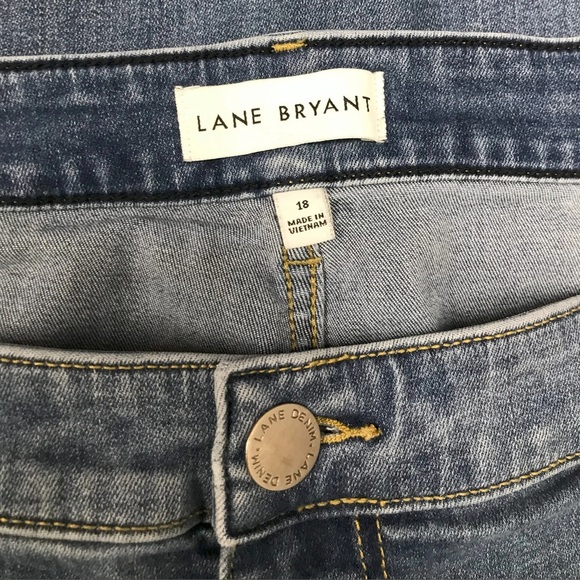 Lane Bryant Pride Rainbow Heart Cropped Jeans - Size 18 - Picture 6 of 6